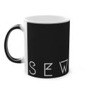 SEWUESE Monochrome Colour-Changing Mug | Click To View